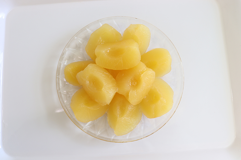 糖水蘋果罐頭(四分之一)